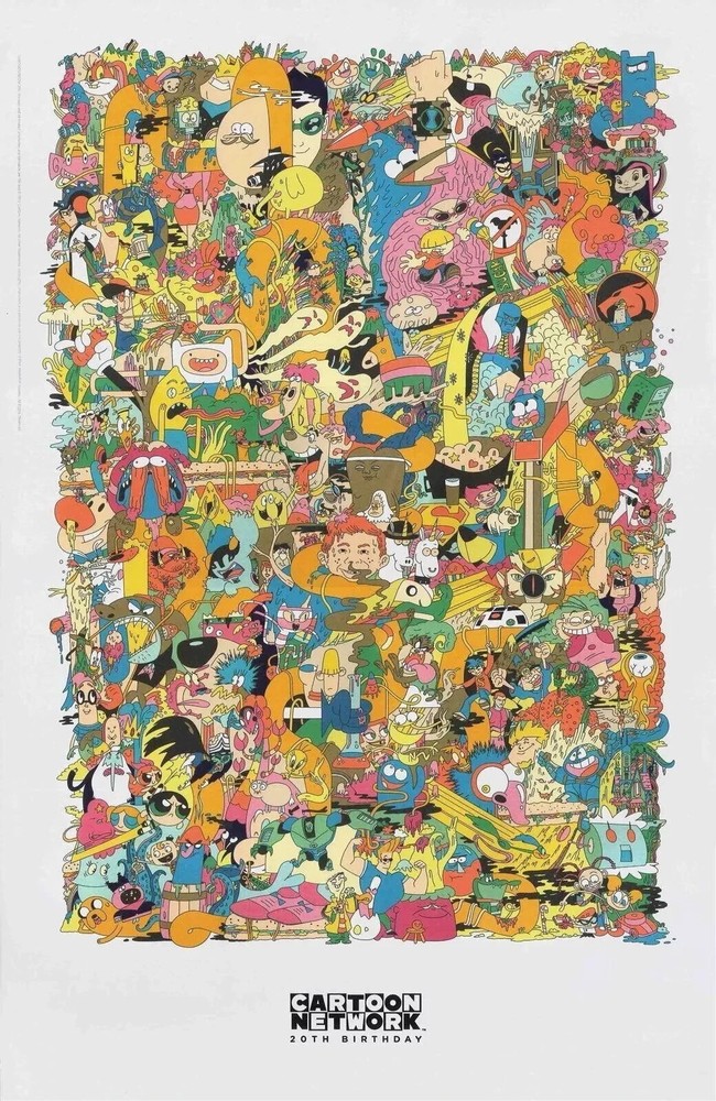 Cartoon Network Wall Decor Print Poster