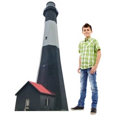 TYBEE LIGHTHOUSE 60″ Tall PLASTIC (Not Cardboard) CUTOUT Standee Standup Prop