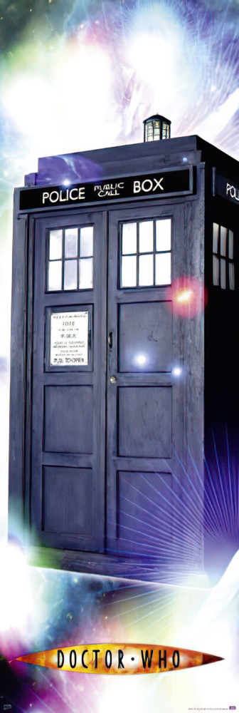 Doctor Who – TV Door Poster (The 10Th Doctor’s Tardis) (21″ X 62″) (Dr. Who)