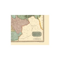 Historic Map – Prussia Germany – Thomson 1817 – Vintage Wall Art