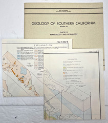 Historic Mining and Geologic Maps from 1954 Lot of 12 Maps -Makes Great Wall Art