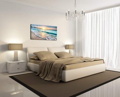 Ocean Waves Nature Pictures for Living Room