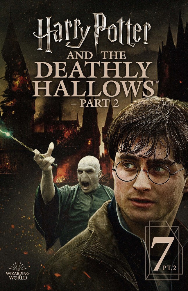 AA1885 Harry Potter and the Deathly Hallows Part 2 2011 Year 7 Poster 11×17