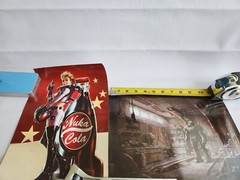 Fallout 4 Nuka Cola girl And Power Armour Poster/prints