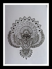 Handmade Black And White Simple Modren Desing Wall Art Home Decor