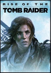 Rise Of Tomb Raider Gaming Cover Poster | Premium Matte Canvas Print