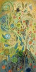 Embracing the Journey, Jennifer Lommers, Art Print Poster 14″ x 11″ 4325
