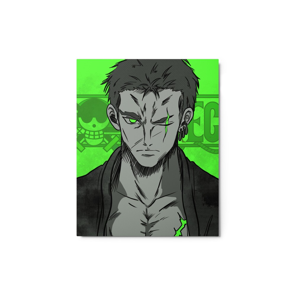One Piece Zoro Wano – Metal prints