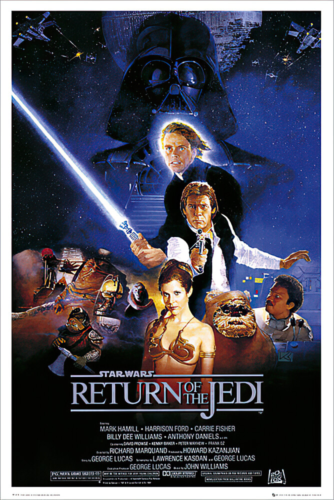 Star Wars: Episode VI -Return Of The Jedi – Movie Poster (Regular) (24″ X 36″)