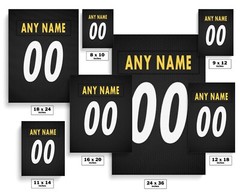Pittsburgh Steelers Football Jersey Print – Personalized Any NAME & NUMBER