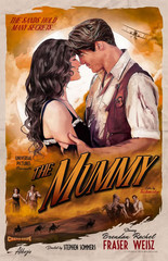 The Mummy Movie Poster, Home Decor – Wall Art – Gift for Movie Lovers