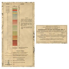 Mississippi River Map, Meander Belt, Harold Fisk Map, River Meander, Sheet 14
