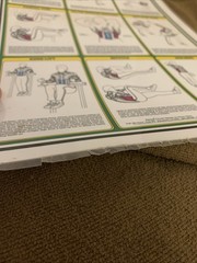 1984 Vintage Bruce Algra Weight Training Fitnus Chart Series Lot Of 12 16×11 In