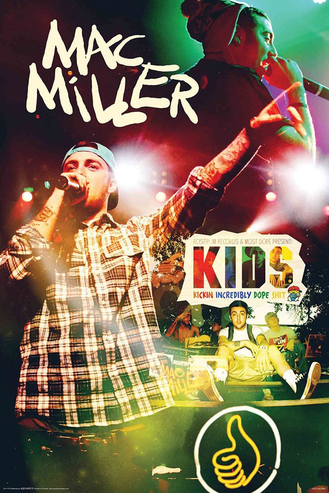 Poster Studio B – Mac Miller Kids 24×36″ Music Band NEW Wall Art Licensed P1170