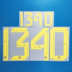 2023-24 Club America Name Number Personalise Customise Player Size Nameset Print