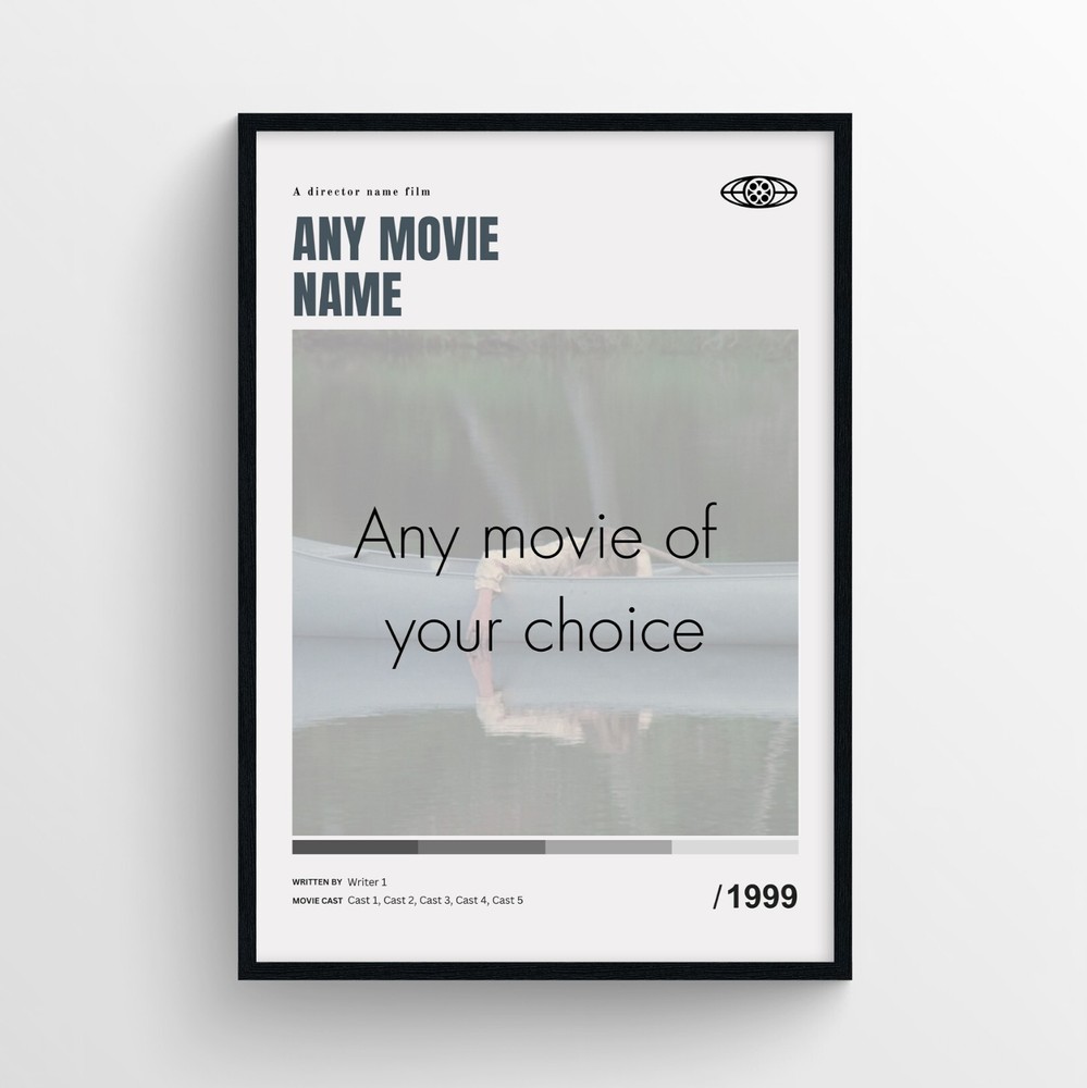 Request ANY Movie – Custom Movie Poster, Custom Movie Print Personalised