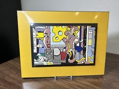 Roy Lichtenstein Pop Wall Art Reproduction Go for Baroque 1979 Color Sealed NIP