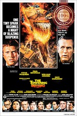 THE TOWERING INFERNO 1974 ORIGINAL OFFICIAL CINEMA MOVIE PRINT PREMIUM POSTER