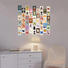 50Pcs Playroom Decor Funny Cartoon Animal Posters Toddler Boy Wall Decor Insp…