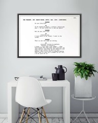 Little Women – Script POSTER! (up to 24″ x 36″) – 2019 Movie – Film – Screenplay