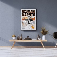 Vintage Ninja Warrior Poster – Japanese Manga Style Wall Art Fan Gift