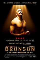 Bronson Movie Poster 24 inches x 36 White