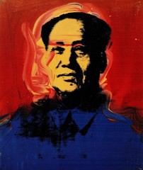 ANDY WARHOL Mao 21.75″ x 19″ Offset Lithograph 1990 Pop Art