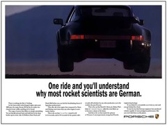 Flying Porsche 18″ x 24″ POSTER – 911 Turbo racing AIRBORNE- Wall Art PRINT