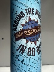 Map Scratch Fever Around the World in 80 Beers Scratch Off Map New Sealed