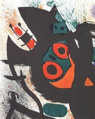 JOAN MIRO Pasadena Art Museum Exhibition, 1969