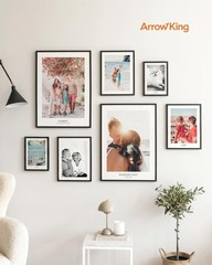 Arrow king 11×14 Black Picture Frame, Display Pictures 8×10 with 11×14,