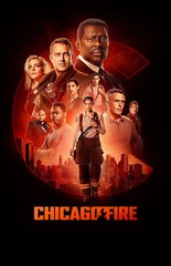 BB0814 Chicago Fire Show By Michael Brandt 2012 Black Movie Poster 11×17