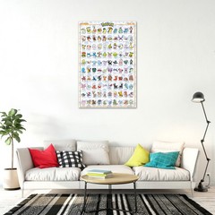 Pokemon – 3 Piece Gaming TV Show Poster Set (Regions – Johto, Hoenn & Sinnoh)