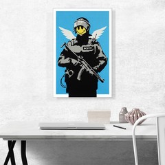 Happy Face Flying Copper Canvas Art Print Stretched Framed Painting Picture P…