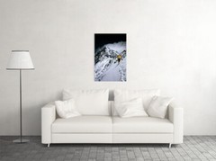 Avalanche On Mount Everest Nature Painting Wall Art Home Decor – POSTER 20×30
