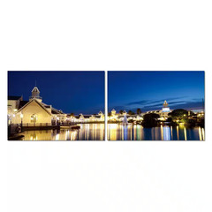 Port Elizabeth Nightlife Unframed Photography Wall Art 15.75 In. X 23.62 In