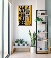Muhammad Ali – Poster (Float Like A Butterfly & Sting Like A Bee) (24″ X 36″)