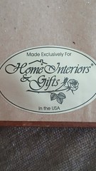 HOME INTERIORS HOMCO FRAMED “SOUTHERN HOME” PRINT SIGNED BY R.C. CARTER