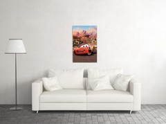 Cars Movie Lightning McQueen Art Wall Indoor Room Outdoor Poster – POSTER 20×30
