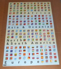 World Flags Poster 34×22 Trends
