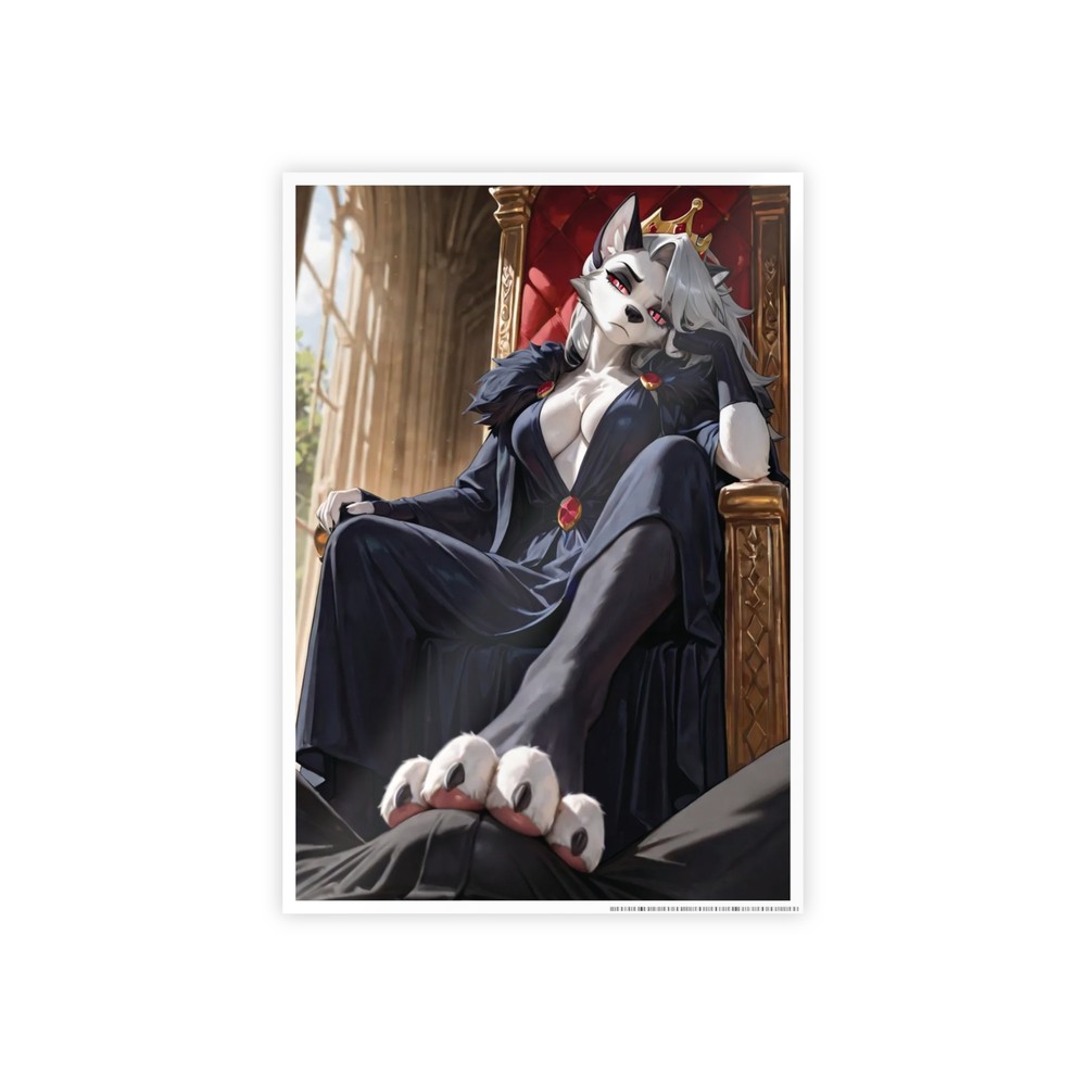 Queen Loona Frank and Beans Glossy Art Print