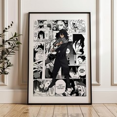 My Hero Academia Shota Aizawa Poster Eraser Head Anime Manga Print