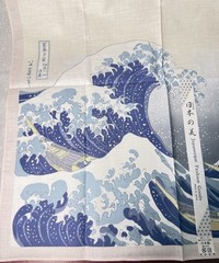NEW Great Wave of Kanagawa Katsushika Hokusai Scarf 17″ 100% Cotton