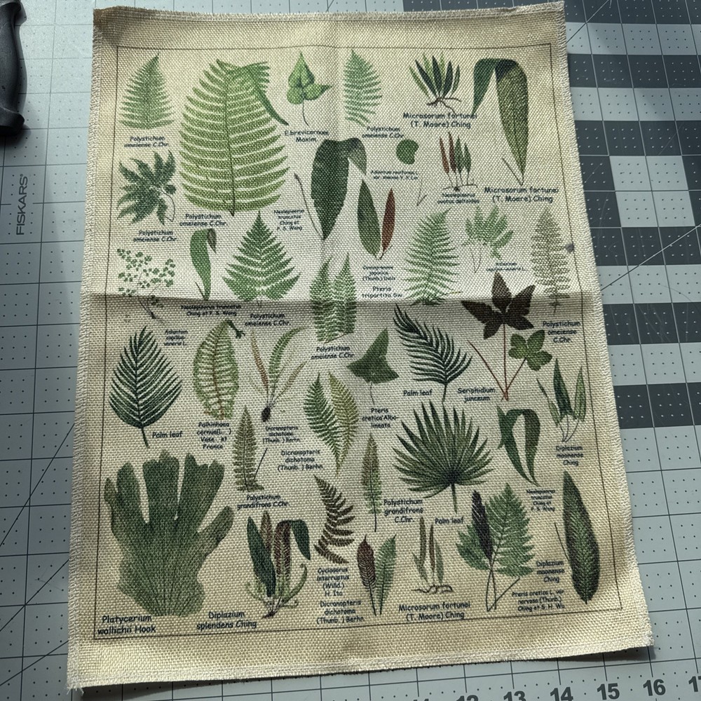 Botanical 12×16 Leaf Print On Canvas Wall Art Home Decor