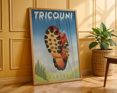 Tricouni Genève – 1950 Retro Travel Poster
