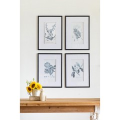 Set of 4 Botanical Wall Art Prints, Home Decor for Living Room, Dining 20″ x 28″