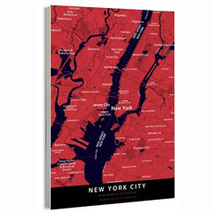 Manhattan, NYC, USA Movie Poster or Canvas Home Decor Art Print