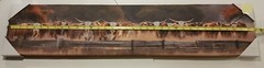 Texas Longhorns Panoramic 35″ x 8″ Canvas Western Americana Wall Art Decor Large