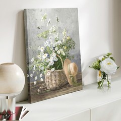 Dazzlewall Framed Daisy Flower Wall Art 16″L x 12″W,