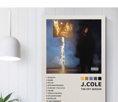 J Cole – The Off Season Album Poster ✅ Print Wall Art Rap Man Cave ✅ 12×18 in